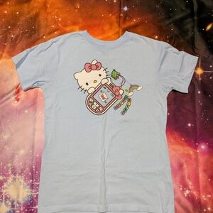 Hello Kitty Light Blue T-Shirt size Small